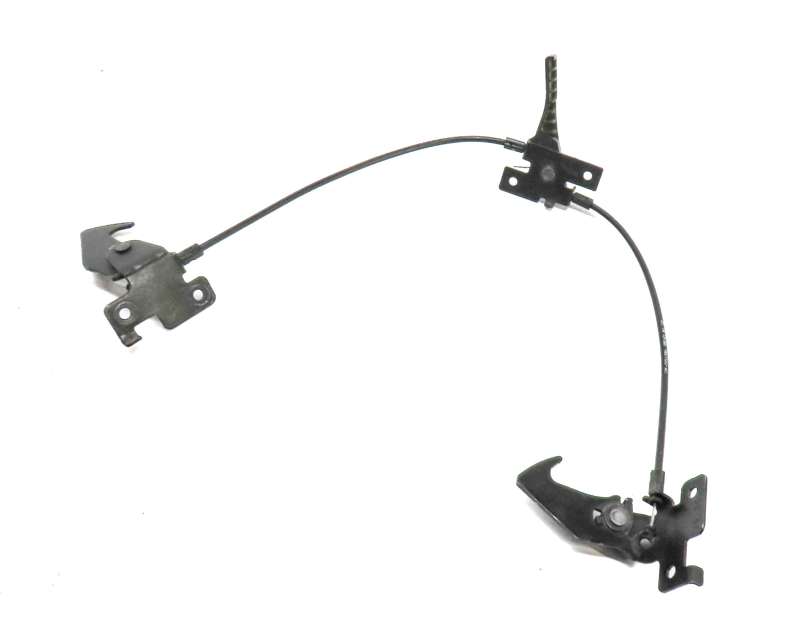 2014 RANGE ROVER SPORT (L494) FRONT HOOD BONNET LID SAFETY CATCH HOOK LATCH SET — exact item pictured